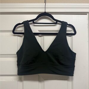 SIZE 14 DARK GREEN LULULEMON ALIGN BRA - WORN TWICE